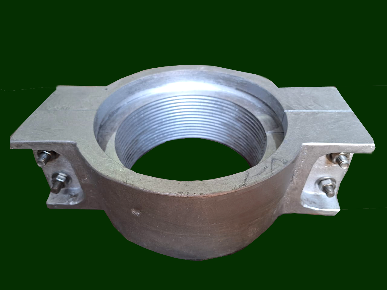 PRESSURE TESTING END CAP CLAMP